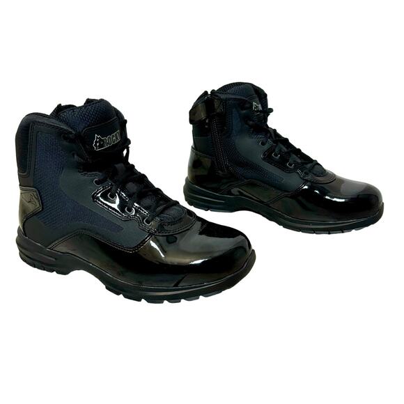 Rocky Cadet 6" Black Side Zip Public Service Boot Size 11M RKD0105 Utility - Picture 1 of 12